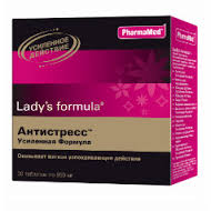 Цены на Lady's formula Ледис формула Антистресс "Усиленная формула" Киев