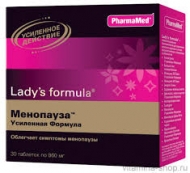 Цены на Lady's formula Ледис формула Менопауза «Усиленная формула» Киев