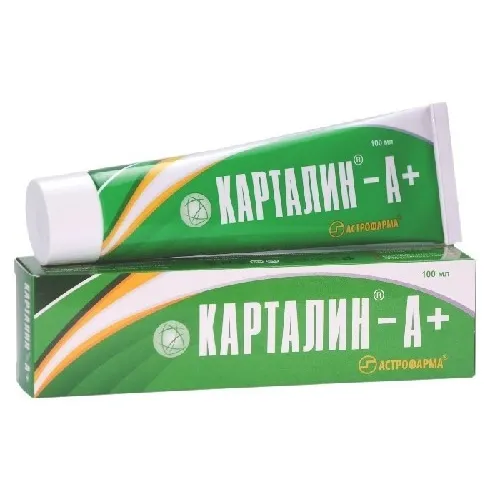 Карталин-А плюс крем для тела 100мл