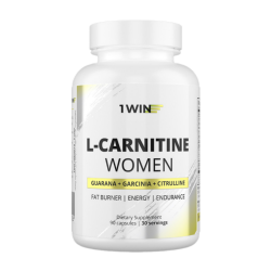 1WIN L-карнитин женский/L-car Women капсулы массой 580 мг 90 шт 1WIN L-карнитин женский/L-car Women капсулы массой 580 мг 90 шт