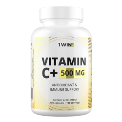 1WIN Витамин С+ / Vitamin C+ капсулы массой 710 мг 100 шт 1WIN Витамин С+ / Vitamin C+ капсулы массой 710 мг 100 шт
