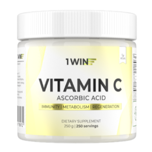 1WIN Витамин С / Vitamin C порошок банка 250 г 1WIN Витамин С / Vitamin C порошок банка 250 г