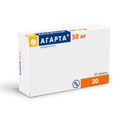 Агарта таблетки 50 мг 30 шт Агарта таблетки 50 мг 30 шт