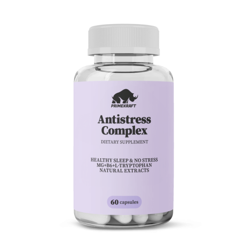 Антистресс комплекс/Antistress Complex Prime Kraft капсулы массой 770 мг 60 шт Антистресс комплекс/Antistress Complex Prime Kraft капсулы массой 770 мг 60 шт