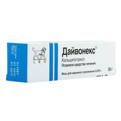 Дайвонекс мазь для наружного применения 0,005 % 30 г 1 шт Дайвонекс мазь для наружного применения 0,005 % 30 г 1 шт