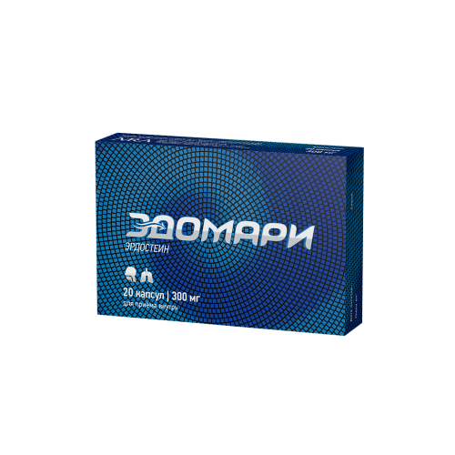 Эдомари капсулы 300 мг 20 шт