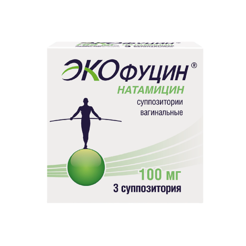 Экофуцин суппозитории вагинальные 100 мг 3 шт Экофуцин суппозитории вагинальные 100 мг 3 шт