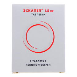 Эскапел таблетки 1,5 мг 1 шт Эскапел таблетки 1,5 мг 1 шт