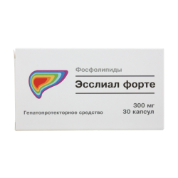 Эсслиал форте капсулы 300 мг 30 шт Эсслиал форте капсулы 300 мг 30 шт
