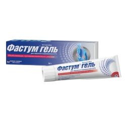 Фастум гель для наружного применения 2,5 % 50 г 1 шт Фастум гель для наружного применения 2,5 % 50 г 1 шт