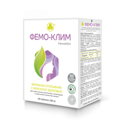 Фемо-клим таблетки массой 505 мг 120 шт Фемо-клим таблетки массой 505 мг 120 шт