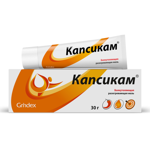 Капсикам мазь для наружного применения 30 г 1 шт Капсикам мазь для наружного применения 30 г 1 шт