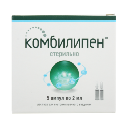 Комбилипен раствор для в/м введ. 2 мл амп 5 шт Комбилипен раствор для в/м введ. 2 мл амп 5 шт