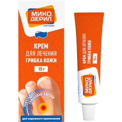 Микодерил крем для наружного применения 1 % 15 г 1 шт Микодерил крем для наружного применения 1 % 15 г 1 шт