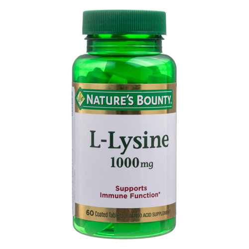 Nature's Bounty L-Лизин 1000 мг таблетки массой 1555 мг 60 шт