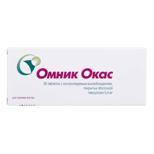 Омник Окас таблетки с контролируемым высвобождением покрыт об 0,4 мг 30 шт