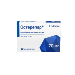 Остерепар таблетки 70 мг 4 шт Остерепар таблетки 70 мг 4 шт