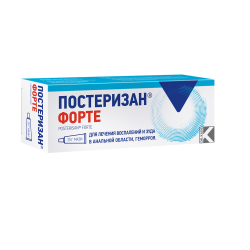 Постеризан форте мазь для ректального и наружного применения 25 г 1 шт