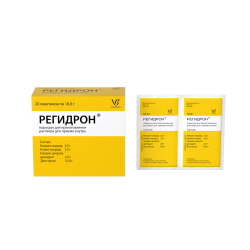 Регидрон порошок д/приг раствора для приема внутрь пакетики 18,9 г 20 шт Регидрон порошок д/приг раствора для приема внутрь пакетики 18,9 г 20 шт