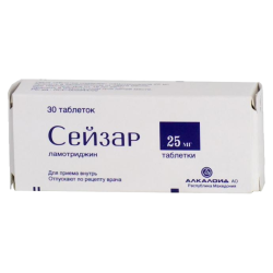 Сейзар таблетки 25 мг 30 шт