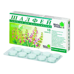 Шалфей Зеленый Доктор таблетки для рассасывания 10 шт Шалфей Зеленый Доктор таблетки для рассасывания 10 шт