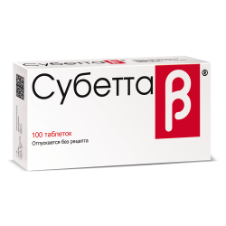 Субетта таблетки для рассасывания 100 шт Субетта таблетки для рассасывания 100 шт