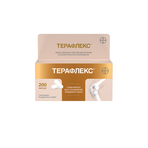 Терафлекс капсулы 500 мг+400 мг 200 шт
