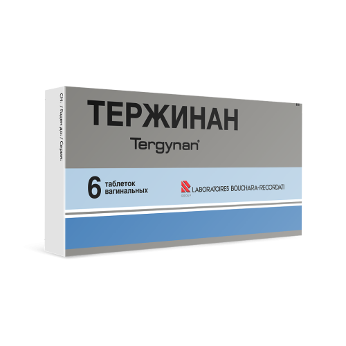 Тержинан таблетки вагинальные 6 шт