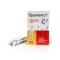 Уронекст порошок для приема внутрь саше массой 2,6 г 7 шт Уронекст порошок для приема внутрь саше массой 2,6 г 7 шт