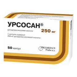 Урсосан капсулы 250 мг 50 шт Урсосан капсулы 250 мг 50 шт