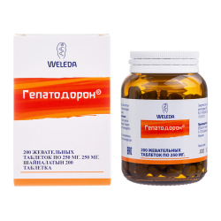 Weleda Гепатодорон таблетки жевательные массой 250 мг 200 шт