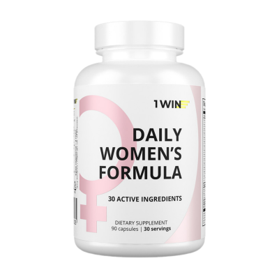1WIN Мультивитамины для женщин / Daily women’s complex капсулы массой 680 мг 90 шт
