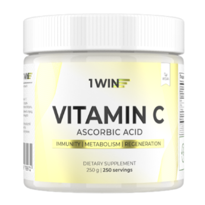 1WIN Витамин С / Vitamin C порошок банка 250 г