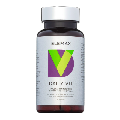 Elemax Daily Vit Дейли Вит капсулы по 650 мг 30 шт