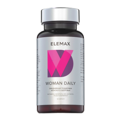Elemax Woman Daily Вумэн дэйли капсулы по 450 мг 30 шт