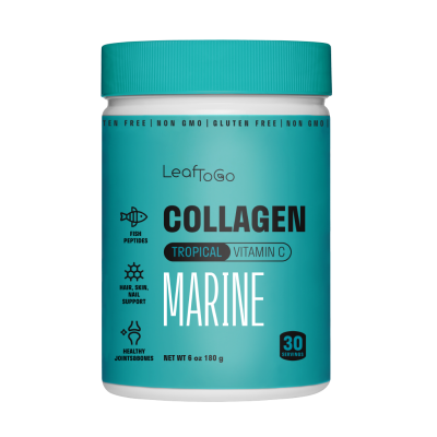 Коллаген морской Marine LeafToGo порошок со вкусом тропические фрукты 180 г 1 шт