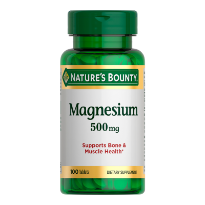 Nature's Bounty Магний 500 мг таблетки массой 1477 мг 100 шт