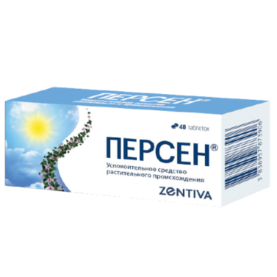 Персен таблетки покрыт.об. 40 шт