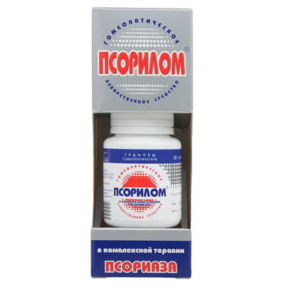 Псорилом гранулы гомеопатические 30 г 1 шт