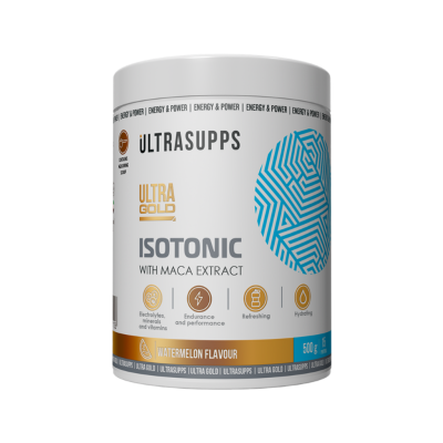 Ultrasupps Ультра Голд Изотоник / Ultra Gold Isotonic Watermelon со вкусом арбуза порошок массой 500 г 1 шт
