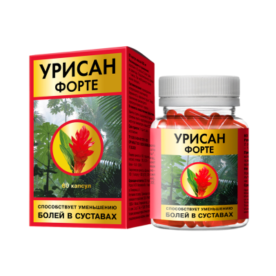 Урисан форте капсулы массой 650 мг 60 шт